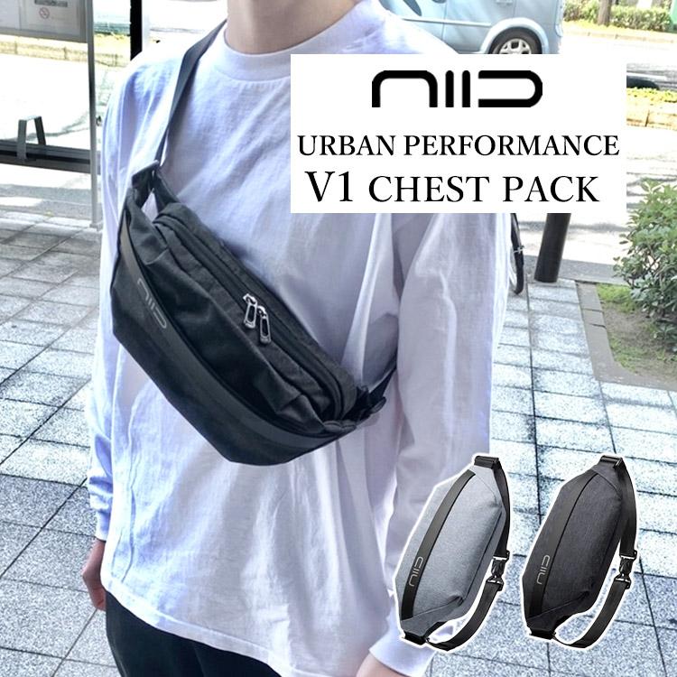 アスキーストア's セレクション 機能性と造形美を兼ね合わせたチェストバッグ「niid V1 Uraban Performanxe Chest Bag」 