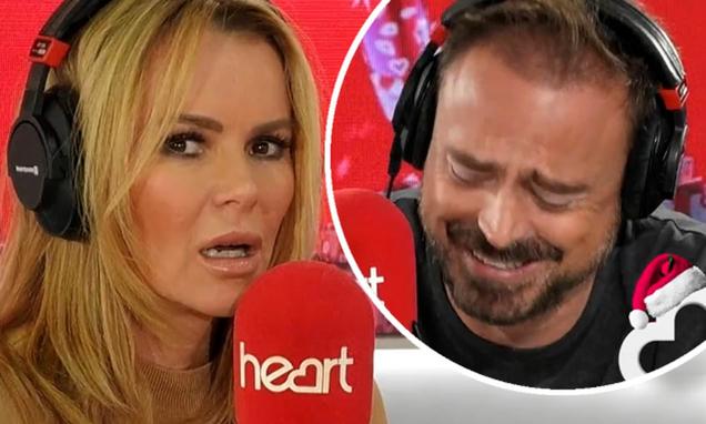 Amanda Holden shocks co-host Jamie Theakston as she makes hilarious X-rated blunder live on air 