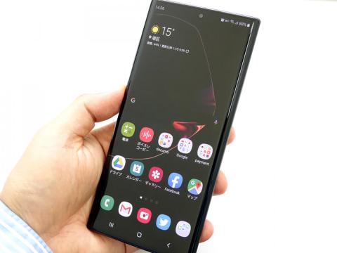 やっぱりSペンが便利な「Galaxy Note10+」 