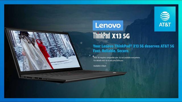 AT&T is launching two Lenovo laptops with 5G and LTE 