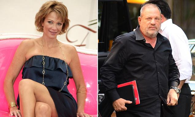 Lauren Holly claims Harvey Weinstein used toilet with her