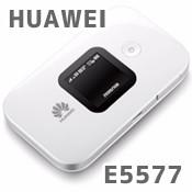 ファーウェイ、SIMフリーモバイルルーター「HUAWEI Mobile WiFi E5577」を4月7日発売 9980円 