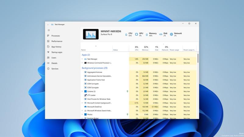 Microsoft Is Testing a New Task Manager for Windows 11