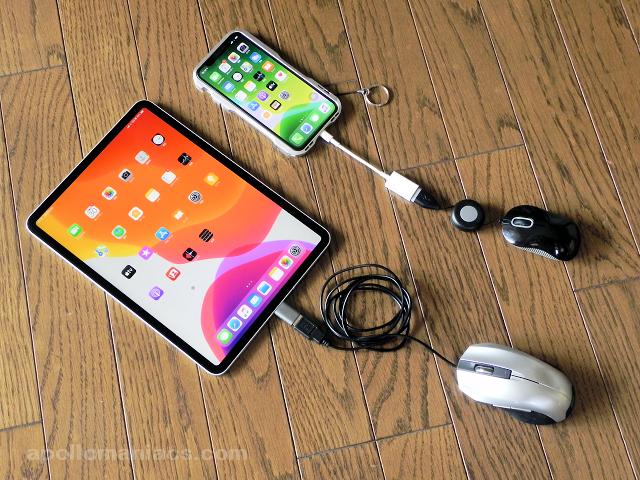 Operate iPhone with mouse / trackpad