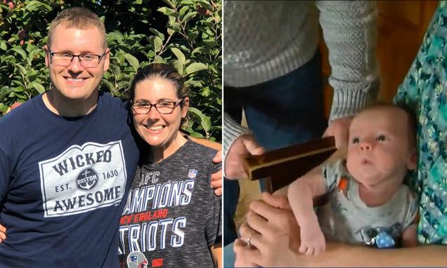 Massachusetts mother didn't know she was pregnant until she gave birth on the TOILET