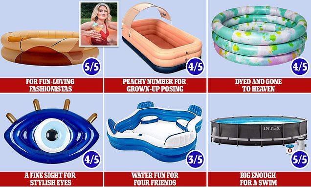 You're never too old for a paddling pool! The kids' favourite has been refashioned for grown-ups