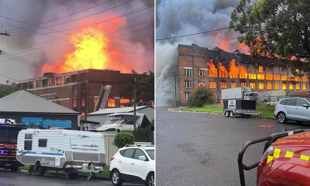 Flood-ravaged Mullumbimby suffers another setback as mobile phone tower is damaged in fire 