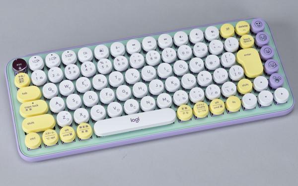 ASCII.jp Introducing the "POP series" that colors your desk, such as the "POP KEYS" wireless keyboard, which is a typewriter type and has an attractive unique color scheme.