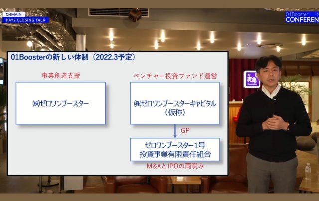 01Booster、来春にも初となるファンドを組成へ