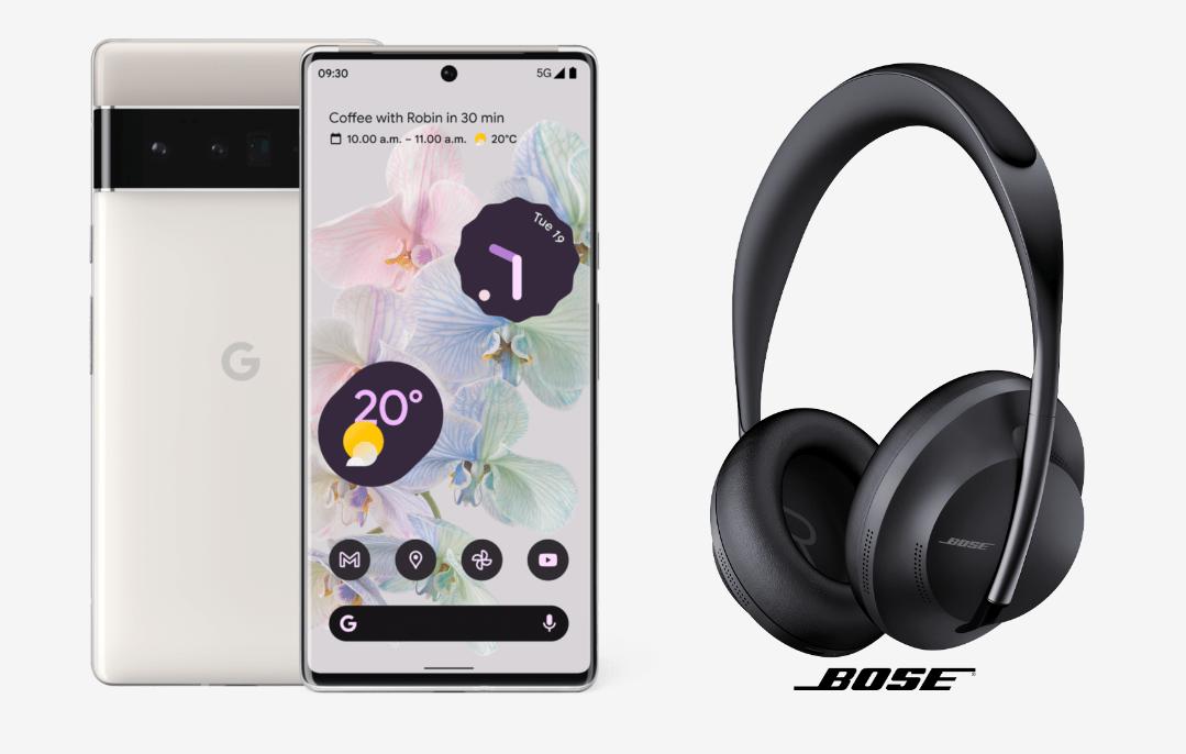 Google sweetens Pixel 6 and Pixel 6 Pro pre-orders with a free pair of Bose Noise Cancelling Headphones 700