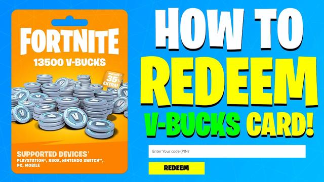 How to redeem V-Bucks gift cards on Fortnite mobile, Xbox and PlayStation 