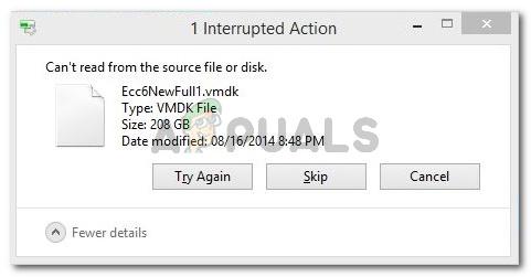 How To Fix ‘can’t read from the source file or disk’ Errors