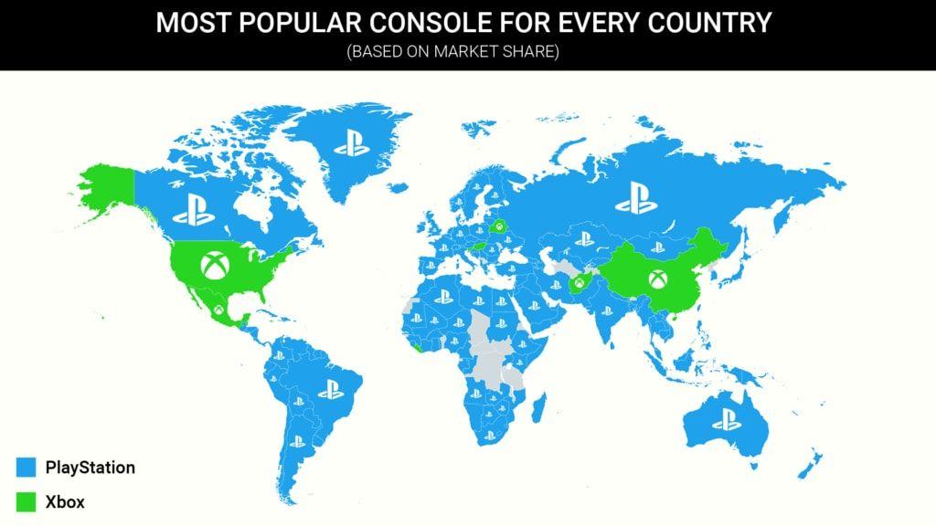 Xbox is the most searched console brand in the world, study claims 