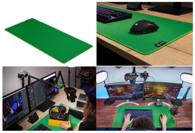 手元撮影で活躍、Elgatoのクロマキーマウスパッド「GREEN SCREEN MOUSE MAT」の販売を開始 