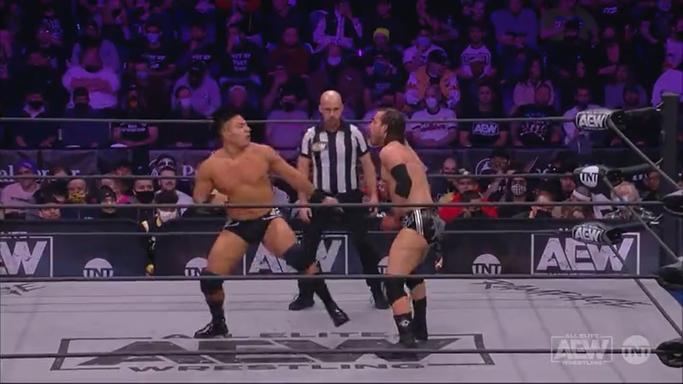 MATCH 1: Adam Cole vs. Jake Atlas 