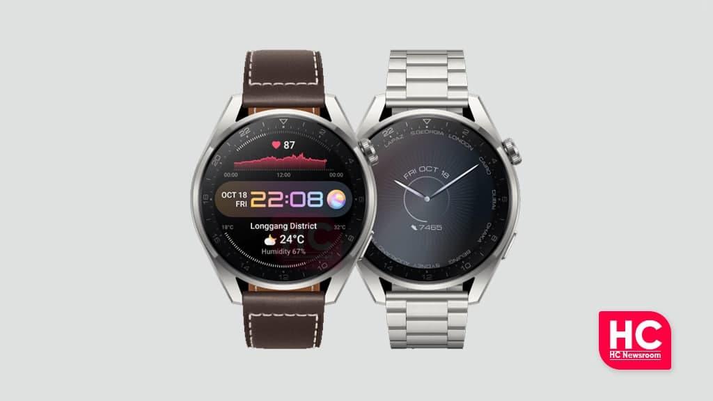 Huawei Watch 3 and Watch 3 Pro receive new features via an extensive update 