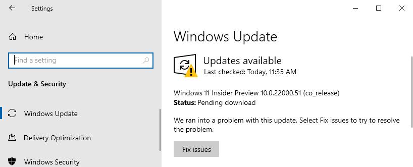 Windows 11 download pending error? Here's how to solve it in 5 minutes