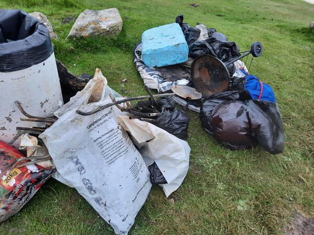 ‘It’s so gross, people empty the chemical toilets from their camper vans’ – shock at amount of litter on Achill beach