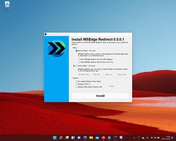 Edge強制リンクを既定のブラウザーで開く「MSEdgeRedirect」がv0.6.0.0に更新 