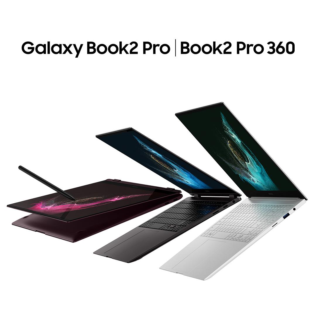 screenrant.com Samsung Galaxy Book2 Pro & 360 Announced With New Screen & GPU 