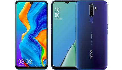  2020年に売れたAndroidスマホ（SIMフリー）TOP10、ファーウェイが首位、OPPOも存在感示す　2021/1/3