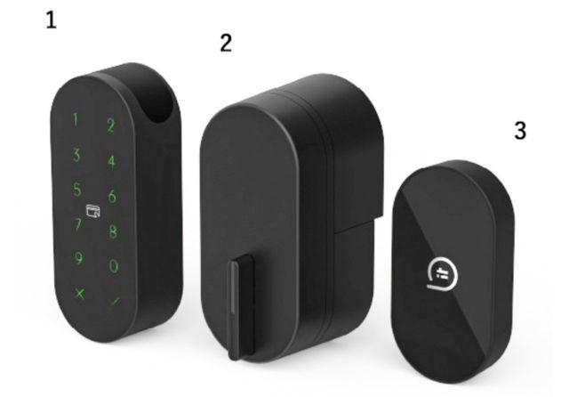 Unlock by holding a ring over the door-Smart ring "EVERING" works with smart lock
