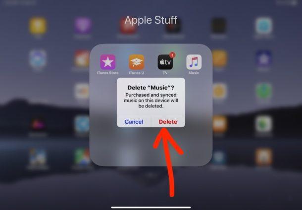How to delete apps on iPhone 