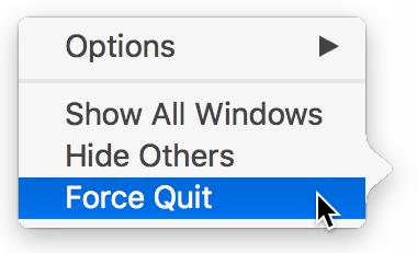 How to Force Quit a Frozen Mac App 