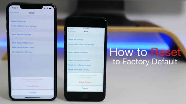 Reset iPhone: How to Reset Your Apple iPhone to Factory Settings