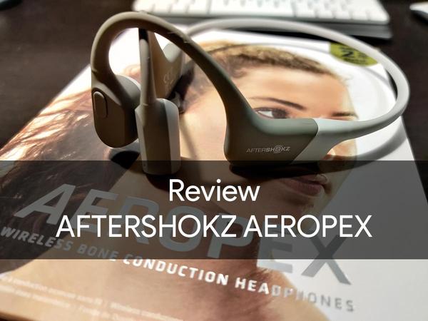 AfterShokzの骨伝導ワイヤレスヘッドホン｢Aeropex｣をレビュー。普段使いもあり