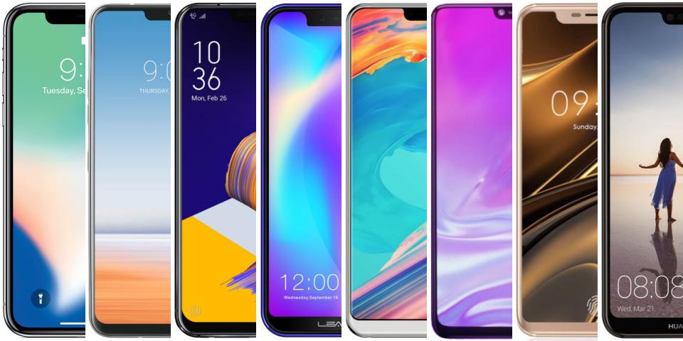 秋吉 健のArcaic Singularity：iPhone Xの丸パクリ？スマホの「ノッチ」デザインブームや超縦長ディスプレイから考えるスマホデザインの進化と人々との関係【コラム】 - S-MAX