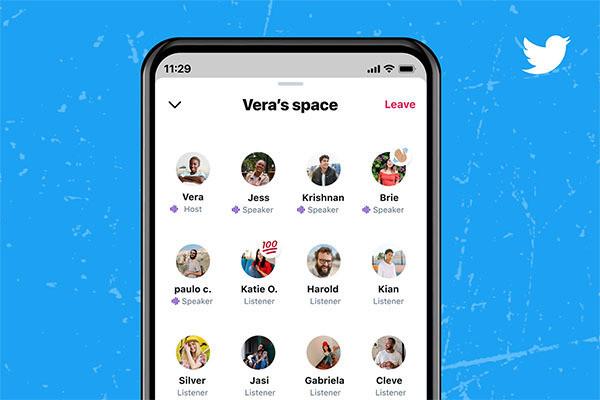 Twitter、音声会話「スペース」正式開始。フォロワー数600以上で主催可能