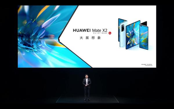 HUAWEI Huawei announces folding smartphone "HUAWEI Mate X2", featuring a significantly changed display