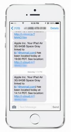 「なくなったiPhone/iPadが見つかった」的な知らせには冷静に対処を、iCloudアカウント（Apple ID）までむしり取っていく手口かも