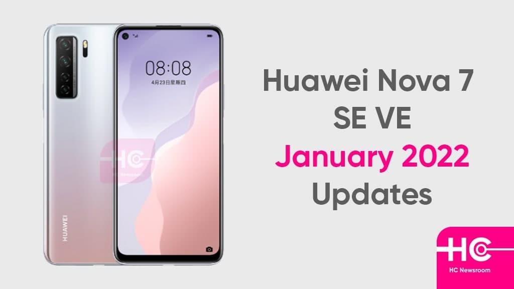 Huawei Nova 7 SE Vitality Edition installs March 2022 security patch 