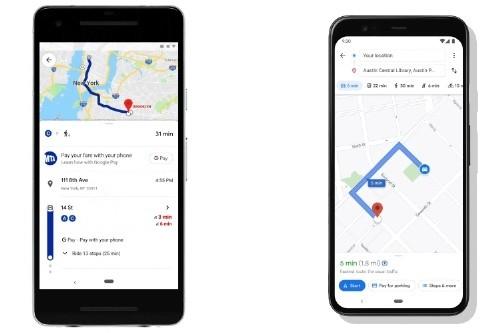 Google Maps内で交通機関やパーキングメーターの支払い可能に、Payと連携 