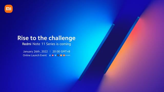 Xiaomiが発表会「Rise to the challenge」を1月26日に開催！コストパフォーマンスの高い次期スマホ「Redmi Note 11」シリーズを日本にも投入か - S-MAX