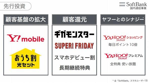 ソフトバンク、国内通信は“先行投資”で顧客基盤を拡大　ドコモとauの新料金プランには追随せず 