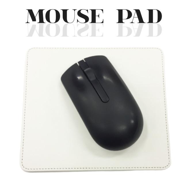 年齢性別問わずご使用いただけるシンプルデザイン！「マウスパッド フェイクレザー 合皮 長方形 シンプル」が販売開始します。