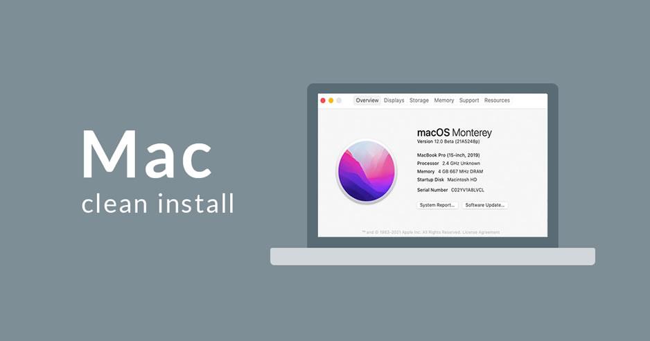 How to Clean Install macOS Monterey Easily Using the New Erase Mac Option