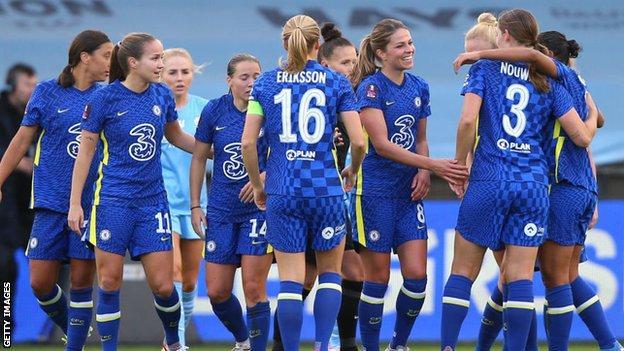 Manchester City 0-3 Chelsea: Blues into Women's FA Cup final
