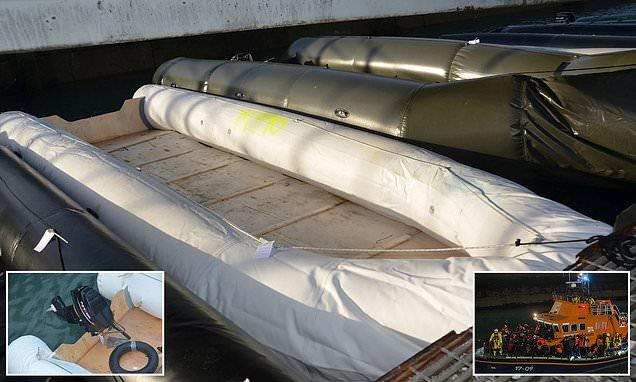 People smugglers are using custom-built 'death trap' dinghies to transport migrants across Channel 