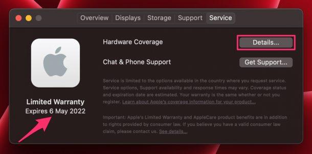 How to Check Your Mac's Warranty and AppleCare+ Status 