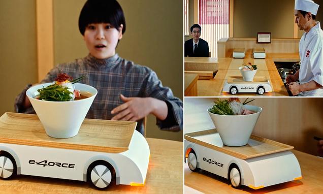 Nissan Has Created a Mini Self-Driving Car That Can Deliver Your Ramen Without Spillage