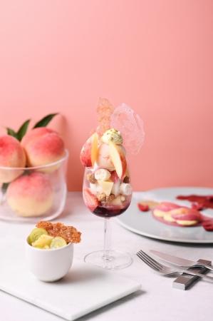 完全予約制フルーツのフルコース専門店「フルーツサロン」とろける“桃”の贅沢フルコースが8月5日（水）より登場 