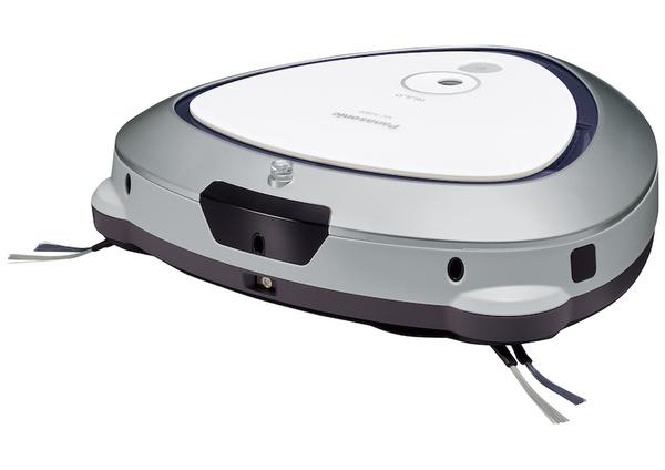 Home appliance ASCII Panasonic, robot vacuum cleaner that shows the degree of dirty room