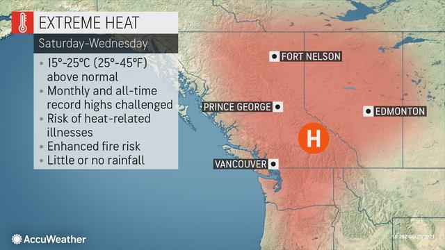 60 historic temperature records smashed in B.C. Sunday as ‘dangerous’ heat wave continues 