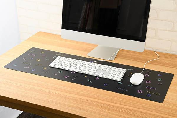 好きなデザインを印刷できるゲーミングマウスパッド作成サービス　最大90×30cm