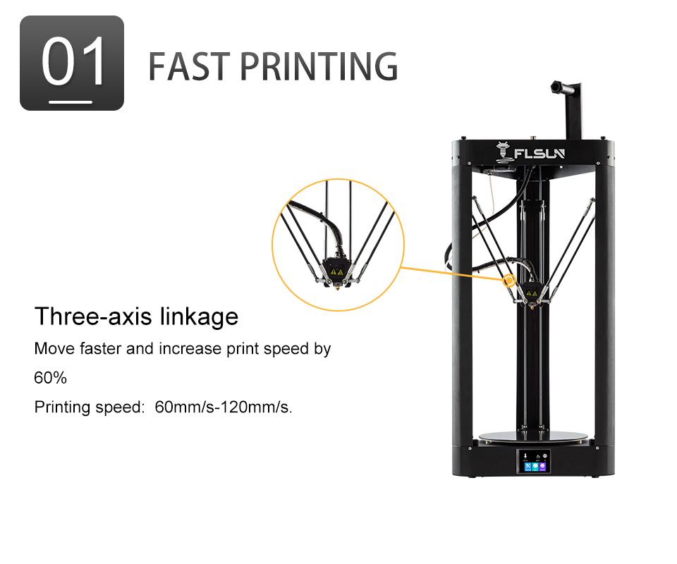 Get FLSUN QQ-S-Pro Delta 3D Printer at €251.41 From TOMTOP in Flash Sale 