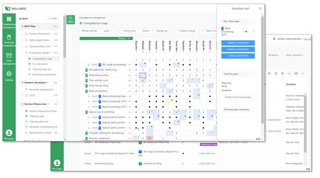 製造現場DXを推進するSkillnote社がSAPジャパンと協力し、海外での人材管理サービス提供を開始